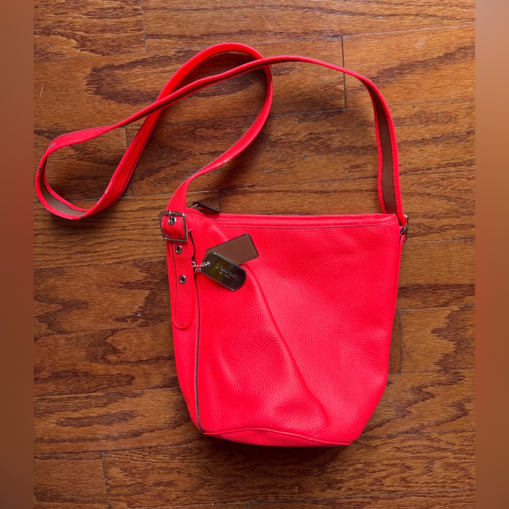 Coach Vibrant Pink Crossbody Bag - Picture 4 of 13